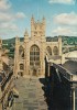 B31233 Bath Abbey The West Front Used Perfect Shape - Bath