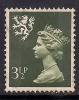 SCOTLAND GB 1974  3 1/2p USED STAMP SG S17 (F27) - Escocia