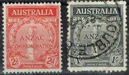 Australie - 1935 - Y&T N° 100* Et 101 Oblitéré - Nuevos