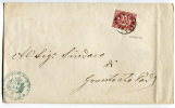 LETTERA ANNULLO LOMBARDO VENETO STORIA POSTALE PARTENZA CITTADELLA PADOVA ANNO - Lombardy-Venetia