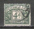 Grande Bretagne - Taxe - 1937/8 - Y&T 28 - S&G D31 - Oblit. - Tasse