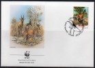 WWF - 1991 - Mozambique - Bubale - FDC 1 Carte + 1 Lettre - Other & Unclassified