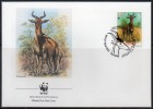 WWF - 1991 - Mozambique - Bubale - FDC 1 Carte + 1 Lettre - Other & Unclassified