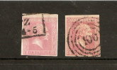 ALLEMAGNE Royaume De Prusse 1858   N°11réimpression  De 1864sans Filigrane Fond Quadrille   Avec Charniere Dans L Etat - Gebraucht