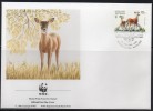 WWF - 1992 - Antilles Néerlandailles - Cerf De Virginie - FDC 1 Carte + 1 Lettre - Other & Unclassified