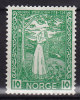 Norway 1941 Mi. 259     10 Ø Snorri Sturluson MH* - Ongebruikt