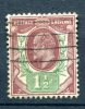 Grande Bretagne-1902/1910--YT 108 (o)-anniv. De L'avènement D'Edouard VII - Used Stamps