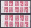 VARIETE CARNET MIXTE SEMEUSE  NEUFS LUXE - Postzegelboekjes
