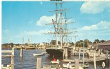 USA – United States – Shipyard Point, Mystic Seaport, Connecticut, Unused Postcard [P5826] - Otros & Sin Clasificación