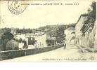 07 Cpa Lamastre Ardennes Haut Vivarais Vue Sur Village Et Ruine Du Chateau - Largentiere