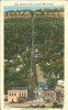 USA – United States – The Incline Up Lookout Mountain, Chattanooga, Tennessee, Unused Linen Postcard [P5829] - Chattanooga