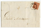 LETTERA ANNULLO LOMBARDO VENETO STORIA POSTALE PARTENZA BADIA POLESINE ROVIGO - Lombardo-Venetien