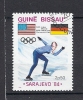 253  (OBL)   Y   &  T   (patinage De Vitesse Sur Glace Jeux Olympiques Sarajévo 1984)     "GUINEE-BISSEAU" - Invierno 1984: Sarajevo