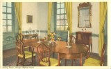 USA – United States – Dining Room, George Wythe House, Williamsburg, Virginia, Early 1900s Unused Postcard [P5847] - Other & Unclassified