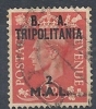 1950 OCC. INGLESE TRIPOLITANIA BA USATO 2 M - RR9045 - Tripolitaine