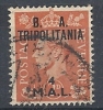 1950 OCC. INGLESE TRIPOLITANIA BA USATO 4 M - RR9046-7 - Tripolitaine