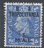 1950 OCC. INGLESE TRIPOLITANIA BA USATO 5 M - RR9047-4 - Tripolitania