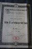 UNION RURALE D'ELECTRICITE UNION RURALE D'ELECTRICITE ACTION B  TITRE >100F SIEGE SOCIAL PARIS SCRIPOPHILIE - Electricity & Gas