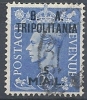 1950 OCC. INGLESE TRIPOLITANIA BA USATO 5 M - RR9047-10 - Tripolitaine