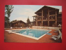 Cadiz KY  Lake Barkley State Resort Park Pool & Lodge Early Chrome    ===  === Ref 261 - Altri & Non Classificati