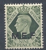 1943-47 OCC. INGLESE MEF 9 P MNH ** - RR9053 - Occ. Britanique MEF