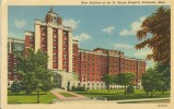 USA – United States – New Addition Of The St. Marys Hospital, Rochester, Minnesota, 1954 Used Linen Postcard [P5866] - Rochester