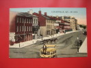 - Kentucky > Louisville -  Louisville In 1850   Main Street  Ca 1910     === Ref 262 - Louisville