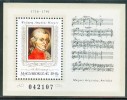 HUNGARY-1991.Souvenir Sheet - 64th Stampday / Mozart MNH! Mi Bl.216 - Neufs