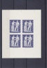 Suisse - Poste Militaire - Vignettes De 1939 / 40 ** - MNH  - Bloc NON Dentelé - Vignettes