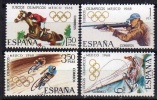 ESPAÑA 1968 - JUEGOS OLIMPICOS DE MEXICO - EDIFIL Nº 1885-1888 - Yvert 1545-1548 - Verano 1968: México