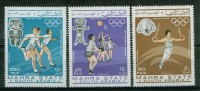 Sprint, Basket Ball, Gymnastique - MAHRA STATE - Sports Olympiques  - N° 4 * - 1967 - United Arab Emirates (General)