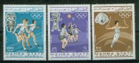 Sprint, Basket Ball, Gymnastique - MAHRA STATE - Sports Olympiques  - N° 4 * - 1967 - Emirats Arabes Unis (Général)