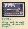 UK - Variety  SG 716p - Black Shift To Right Creating Miscentred Flags - MLH - Variétés, Erreurs & Curiosités