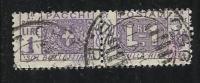 ITALY KINGDOM ITALIA REGNO 1914 - 1922 PACCHI POSTALI NODO DI SAVOIA LIRE 1 LIRA USATO  USED OBLITERE' - Colis-postaux