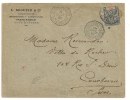 Lettre - COTE D'IVOIRE - GRAND BASSAN  - Tarif Miltaire - Càd S/N°6 - 1905 - SUP - Lettres & Documents