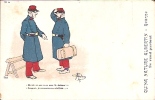 CPA Militaire Humoristique Signée Par Guillaume - " Qu'est-ce Que Vous Avez Là Dedans ?... " (carte N° 30a). - Guillaume