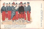 CPA Militaire Humoristique Signée Par Guillaume - " AU RAPPORT " (carte N° 53). - Guillaume