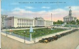 USA – United States – War Memorial Building And State Capitol, Nashville, Tennessee, 1920s Unused Postcard [P5975] - Nashville