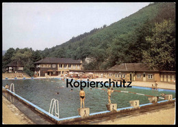 ÄLTERE POSTKARTE LEUTENBERG FREIBAD Outdoor Swimming Pool Piscine En Plein Air Thüringen AK Ansichtskarte Cpa Postcard - Leutenberg