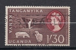 115   (OBL)   Y  &  T     (la Reine élysabeth)     "KENYA & OUGANDA" - Kenya, Ouganda & Tanganyika