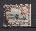 57   (OBL)   Y  &  T     (george V Lac Naivasha)     "KENYA & OUGANDA" - Kenya, Uganda & Tanganyika