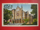 Connecticut > New Britain  St Marys Church  Linen ====  - Ref 265 - New Britain