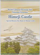 Brochure World Cultural Heritage - Himeji Castle - Japan - Libros Antiguos Y De Colección