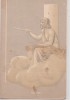 Contre La Lumiere Hold To Light Jupiter Painting Censored Bosnia 5 Heller Stamp  Used Perfect Shape - Hold To Light