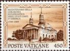 CITTA´ DEL VATICANO - VATIKAN STATE - ANNO 1989 - CHIESA USA  - ** MNH - Neufs