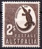 Australia 1947-1948 2s Crocodile - Aboriginal Art MH  SG 224 - Ungebraucht