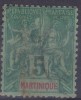 £5 -  MARTINIQUE - N° 34 - OBLITERE -3 - Other & Unclassified