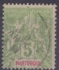 £5 -  MARTINIQUE -   N° 44 - OBLITERE - Sonstige & Ohne Zuordnung