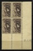 FRANCE:  Bloc De 4 Coin Daté N° 497 ** Luxe , Cote 20€ Au Quart De Cote - 1930-1939
