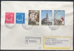 Vatican - Lettre Recommandée Du 16.11.1967 - Yvert N° : 471 à 475 - Storia Postale
